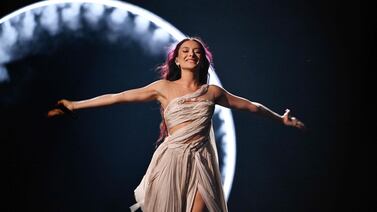 Eden Golan is set to represent Israel in the Eurovision Song Contest grand final on Saturday. AFP