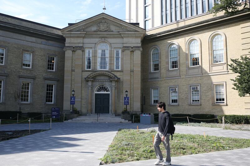 The University of Toronto's St George campus. Canada hosted more than 900,000 international students in 2023. Reuters