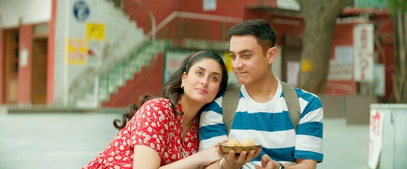 Kareena Kapoor Khan and Aamir Khan in 'Laal Singh Chaddha'. Photo: Paramount Pictures