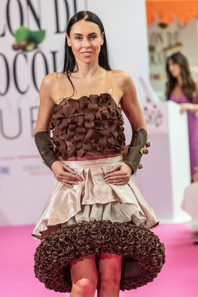 A Katy Perry-inspired look created by chef Dimitri Esposito and designed by Fathima Hina Chenengadan