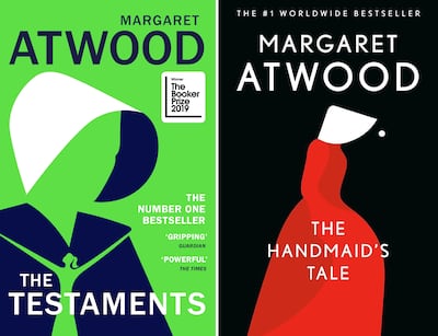 Booker Prize-winning The Testaments was published in 2019, 34 years after The Handmaid’s Tale. Photos: Harper Collins