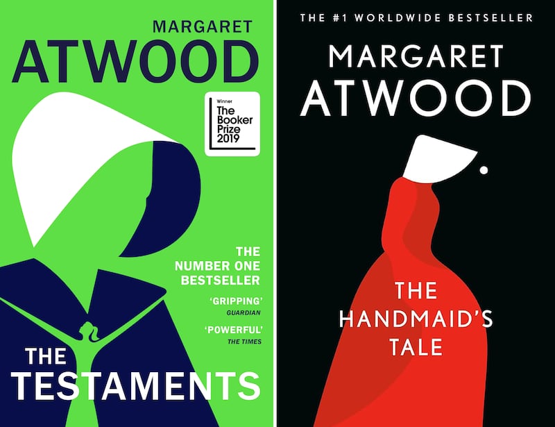 Two years after The Handmaid's Tale became a hit TV series, author Margaret Atwood followed up her 1985 dystopian novel with The Testaments in 2019. Photos: Harper Collins