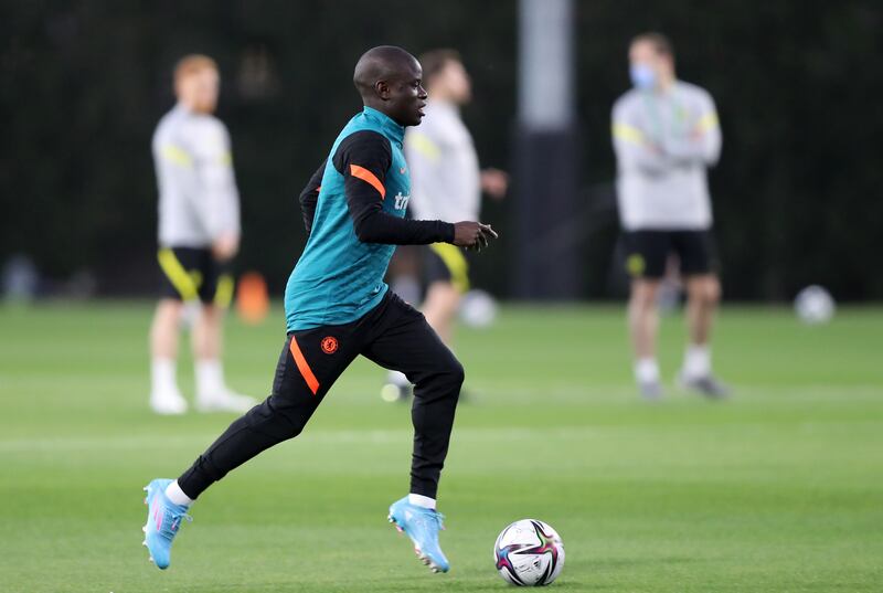 Chelsea midfielder N'Golo Kante. 