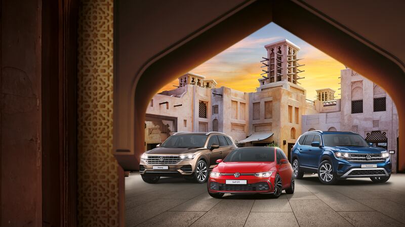 Al Nabooda Automobiles Dubai has a range of Ramadan deals on Volkswagen models. Courtesy: Al Nabooda Automobiles Dubai