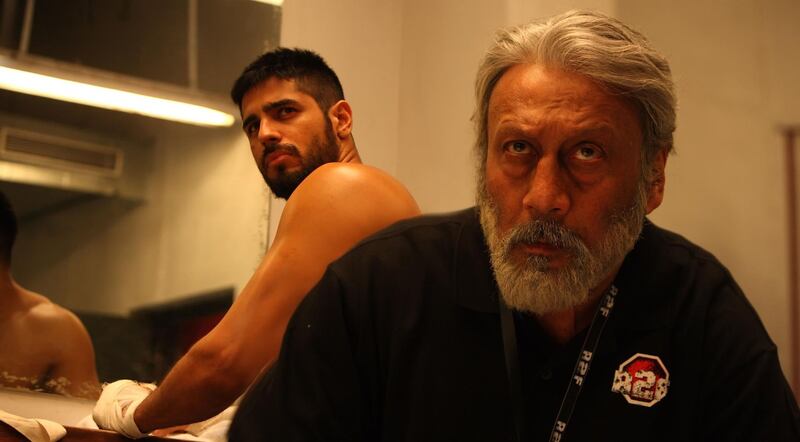 A handout movie still of "Brothers" showing Siddharth Malhotra and Jackie Shroff (Courtesy: Empire International Gulf and Fox Star India) NOTE: For Ujala Ali Khan's feature in Arts & Life *** Local Caption ***  siddharth-malhotra-brothers02.jpg