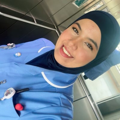 Refugee nurse Alisar Alasi came to work in the NHS in 2022. Photo: Alisar Alasi