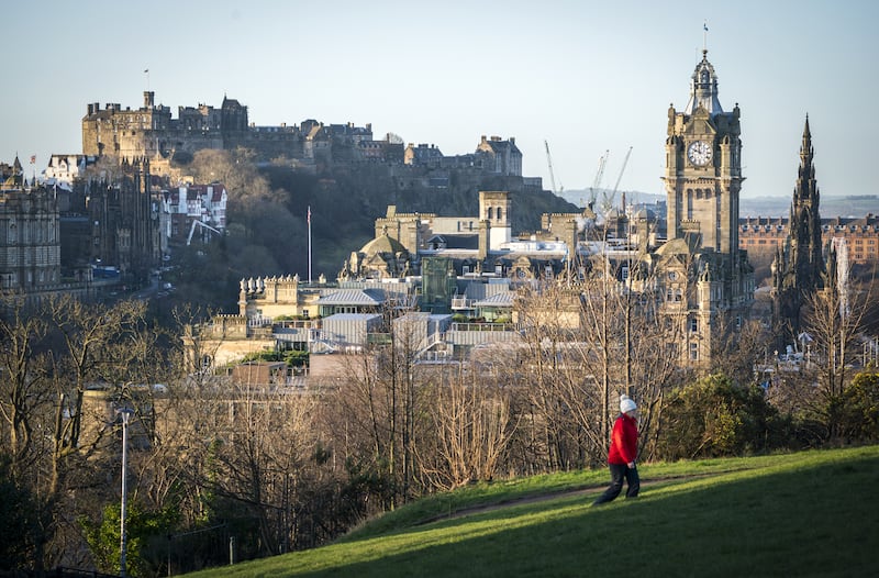 Owners of properties near the famous Edinburgh Castle in Scotland can charge up to £416 a night.