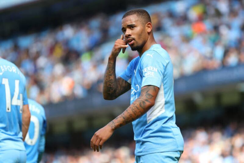 Gabriel Jesus – 8. Set up the first and scored the third to continue his fine start to the season. His excellent cross found Gundogan for the opener and he tapped in for City’s third. Arsenal just couldn’t contain the Brazilian. Swapped on the hour. Getty