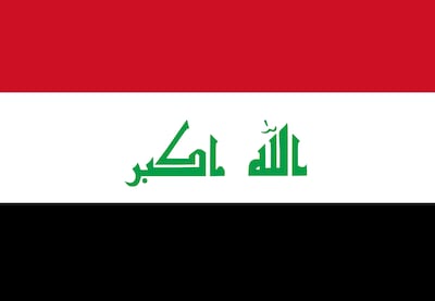 Flag of Iraq. Getty 