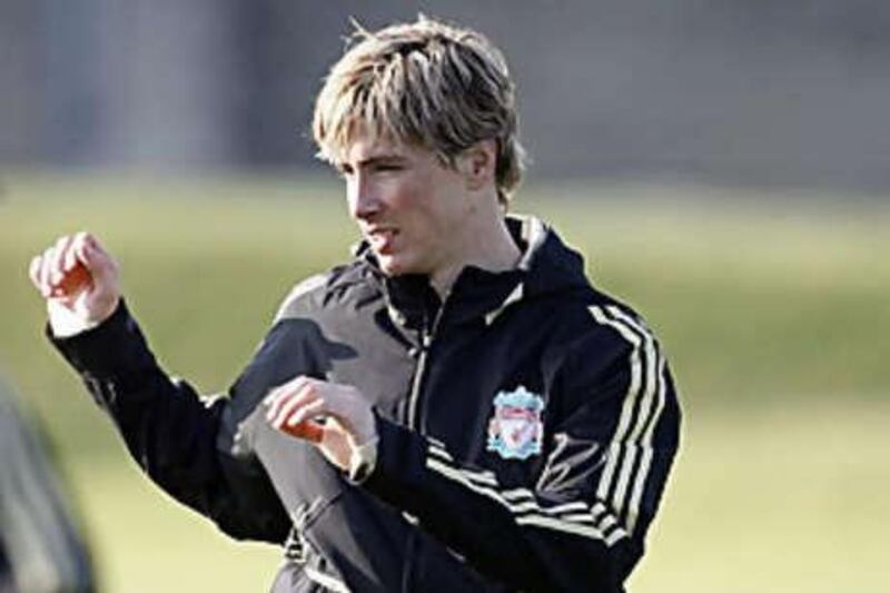 Fernando Torres, the Liverpool striker, has missed the Reds' last five games.