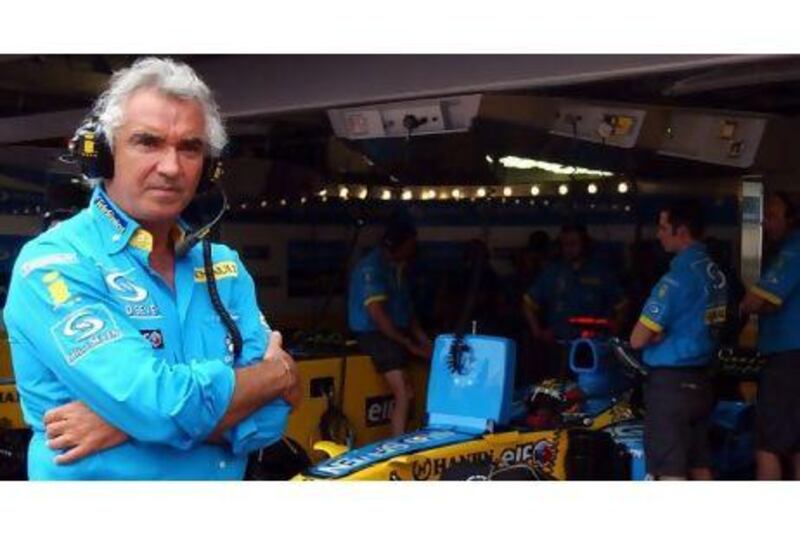 Flavio Briatore was forced to resign as the head of Renault's F1 team.