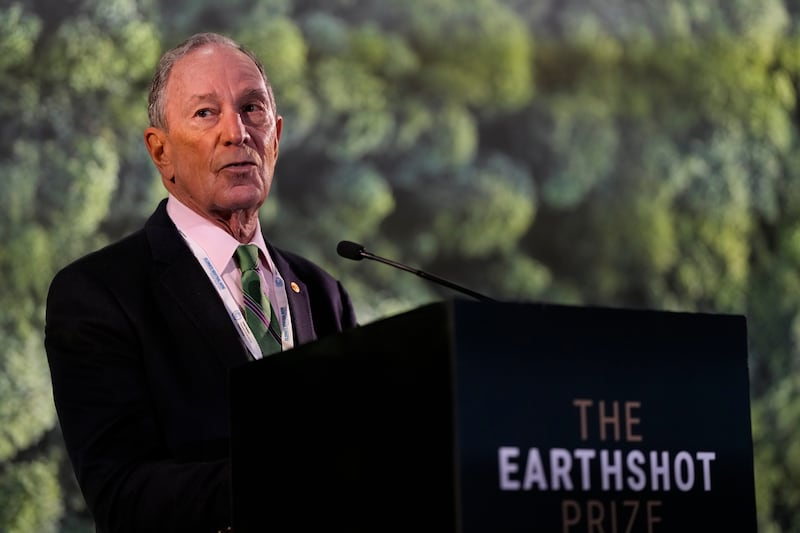 Former New York City mayor Michael Bloomberg owns about 88 per cent of Bloomberg LP, which has an estimated annual revenue of more than $12 billion. AP