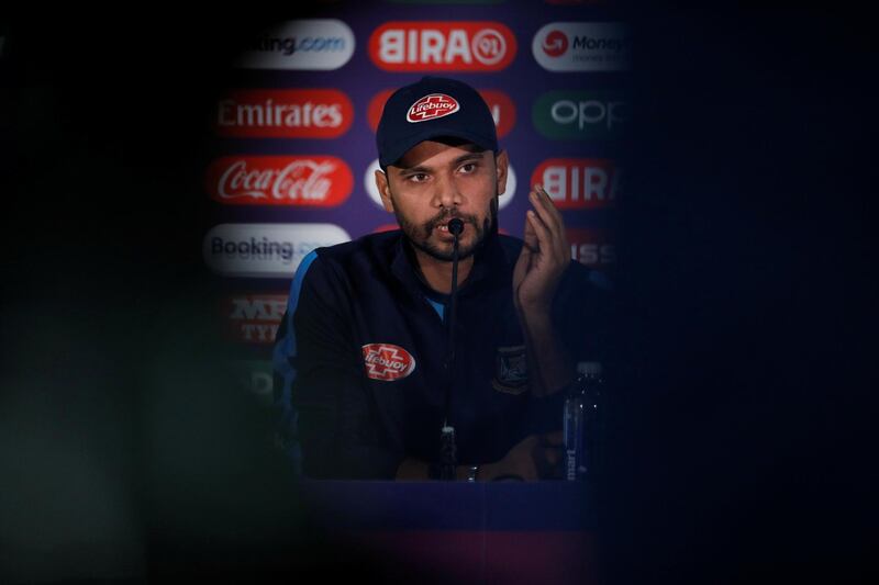 Mashrafe Mortaza (Bangladesh): The captain should find the conditions in Bristol suited to his kind of medium-pace bowling. John Sibley / Reuters
