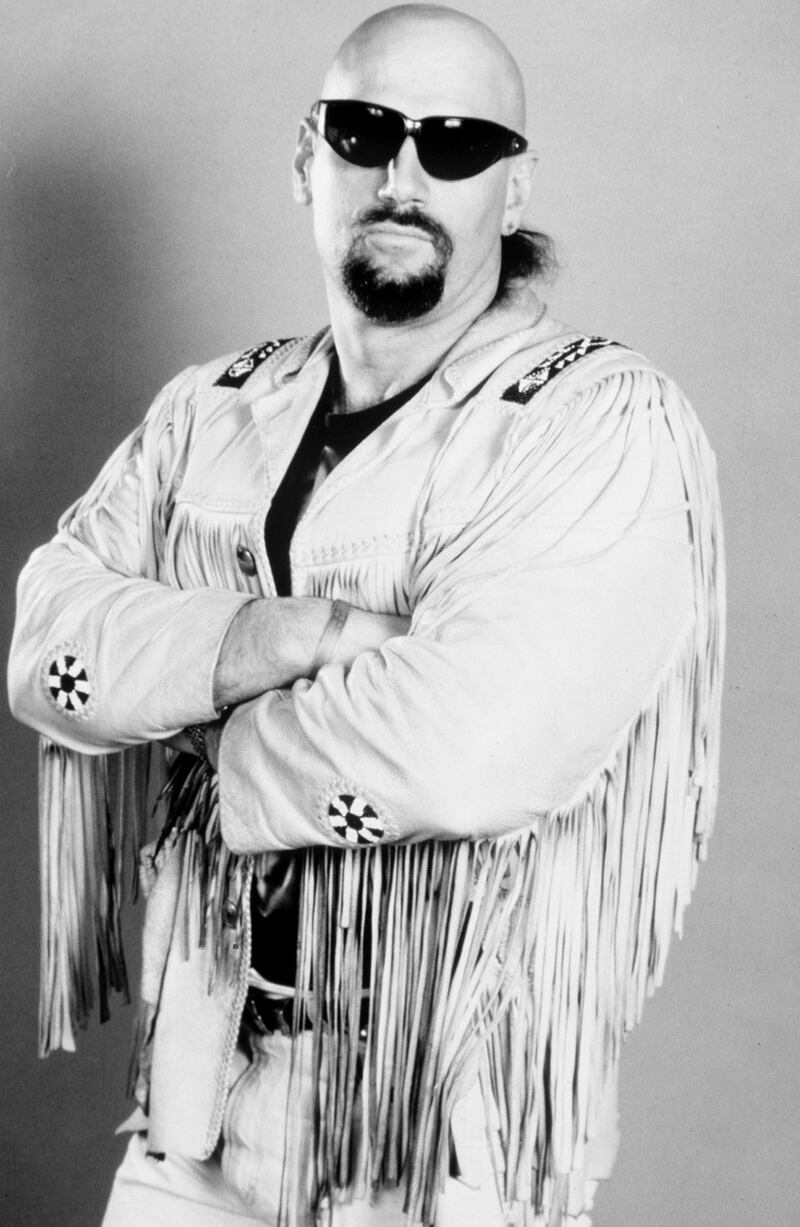 (Original Caption) Jesse Ventura has been elected Governor of Minne sota. Here seen at a WWF championship. (Photo by Andy King/Sygma via Getty Images)