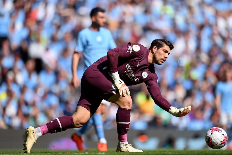 MANCHESTER CITY RATINGS: Stefan Ortega – 7. Pulled off a couple of excellent saves in the first half to maintain City’s lead. While the stand-in stopper’s distribution was sometimes wayward, he looked sharp between the sticks. 
Getty