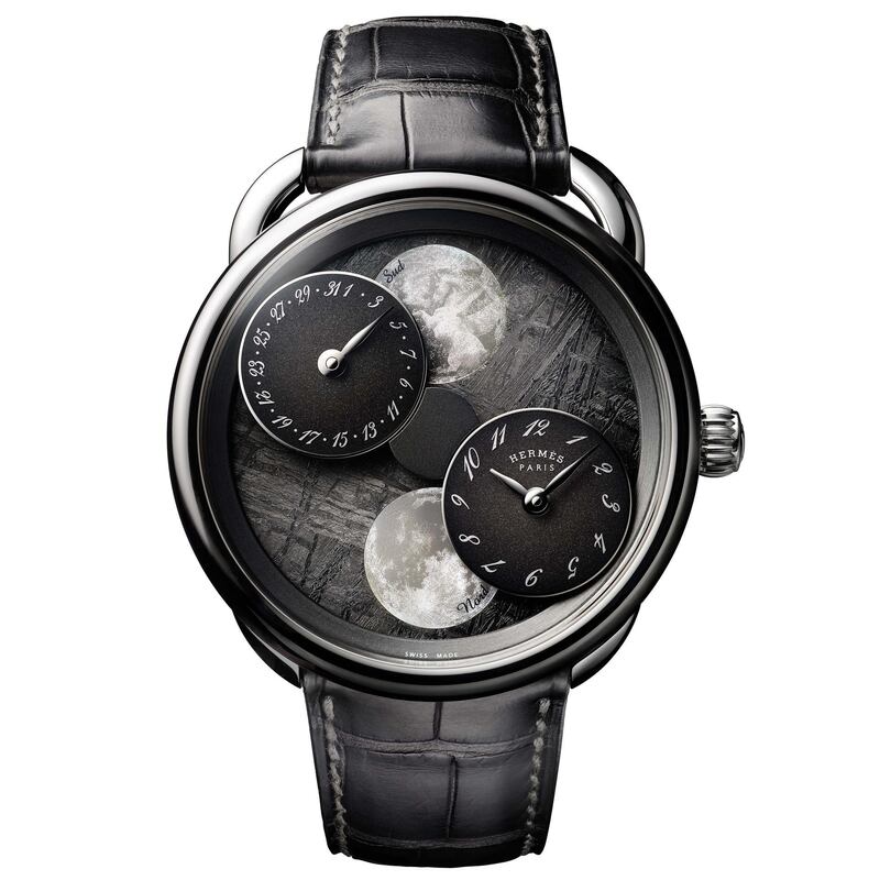 Hermès Arceau L'Heure de la Lune. Courtesy Hermès