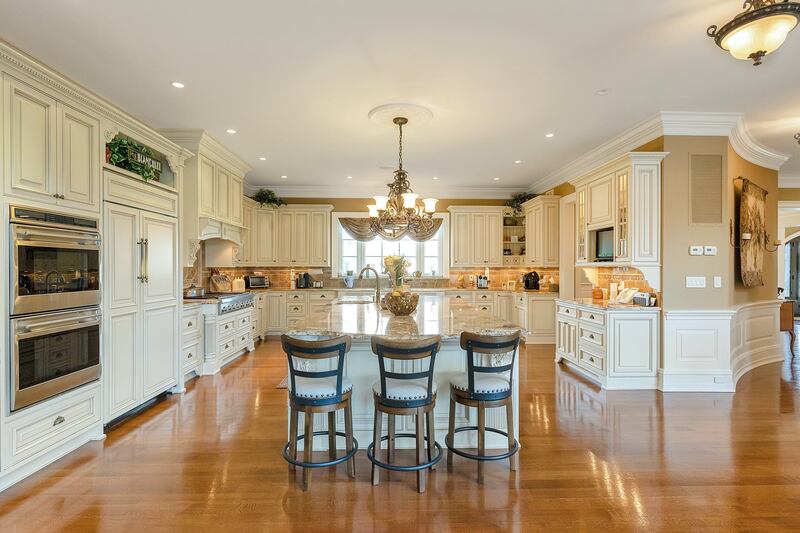 One of the well-appointed kitchens. Courtesy Douglas Elliman Realty