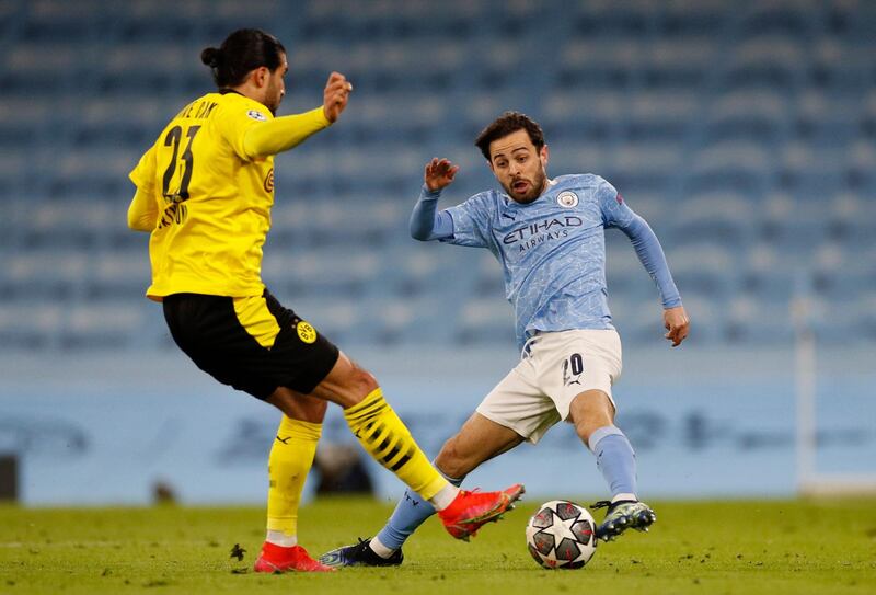 Bernardo Silva - 7, Provided some great touches and there were periods where he controlled the pace of the game well. Reuters