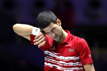 Novak Djokovic says the reign of the 'Big Three' has to end at some point. Getty Images