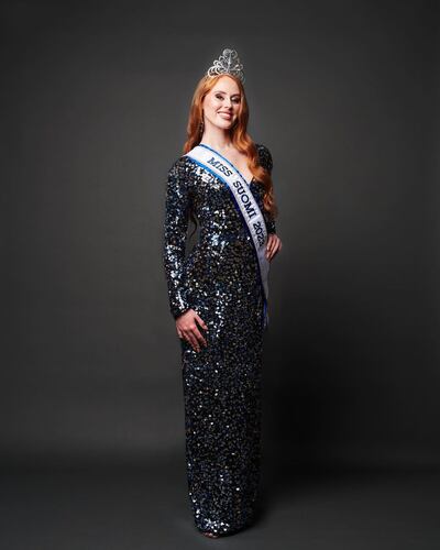 Miss Universe Finland 2023 Paula Susanna Joukanen. Photo: @missfinlandofficial / Instagram
