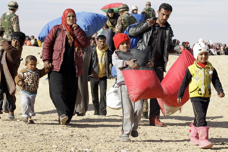Millions of Syrians have been forced to flee their country since the war began in 2011. AFP