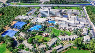 Radisson Blu Resort Al Ain – the hotel was rebranded from Hilton in 2019. Photo: Radisson Hotels