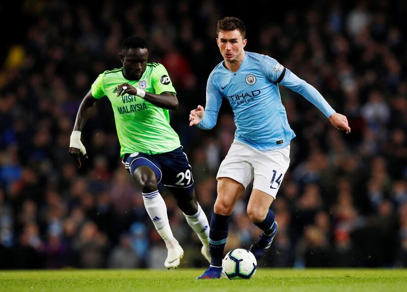 Centre-back: Aymeric Laporte (Manchester City) – City were not at their best in their FA Cup semi-final win but Laporte, with a superb goal-saving interception, still excelled. Reuters