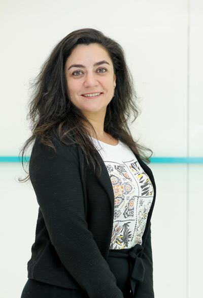 Hana Barakat, interim director of startAD, says Covid-19 has had a mixed effect on the region’s start-up ecosystem. Courtesy startAD