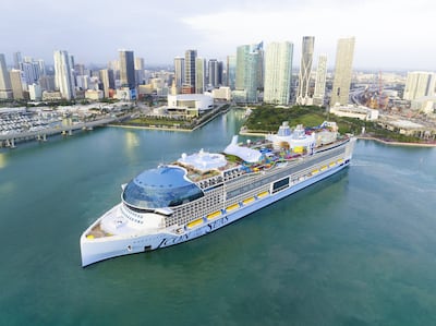 The vessel is more than 365 metres long. Photo: Royal Caribbean International