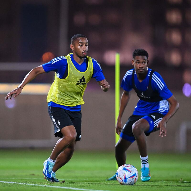The UAE national team have started preparations for next week’s 2026 World Cup qualifiers. All photos: UAE FA