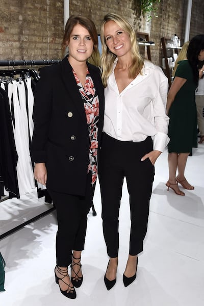 NEW YORK, NEW YORK - SEPTEMBER 09: (EXCLUSIVE COVERAGE) Princess Eugenie of York and Misha Nanoo attend Misha Nonoo Pop-Up Launch Event on September 09, 2019 in New York City. (Photo by Steven Ferdman/Getty Images)