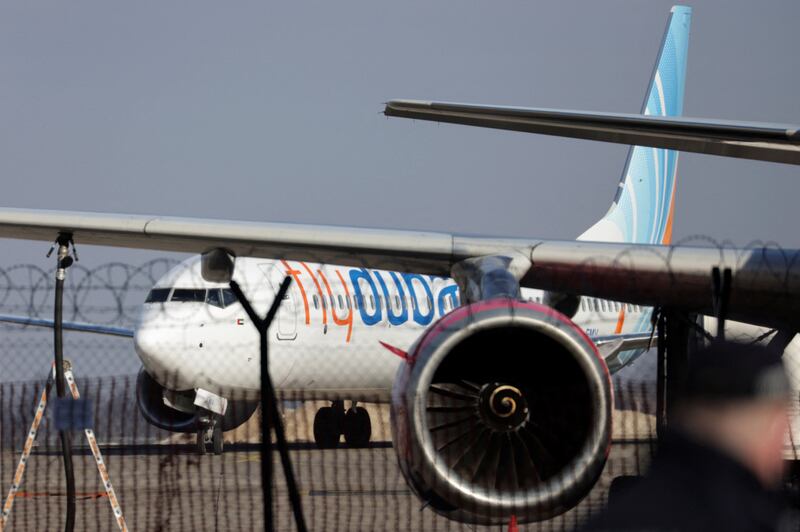 A plane from Dubai carrying Serbian tennis star Novak Djokovic arrives at Nikola Tesla airport. Reuters