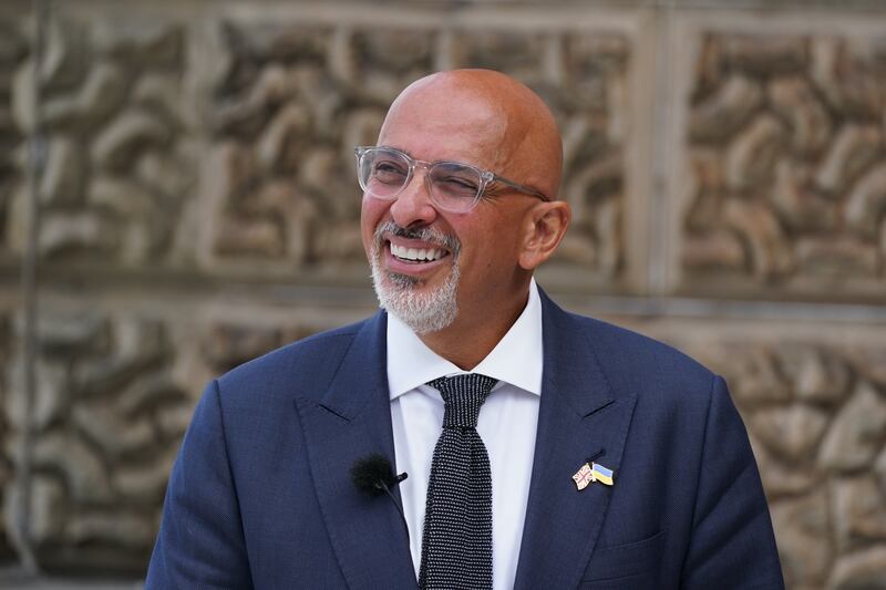 Chancellor of the Exchequer Nadhim Zahawi will embark on a visit to the US where he will meet with senior Treasury officials. PA
