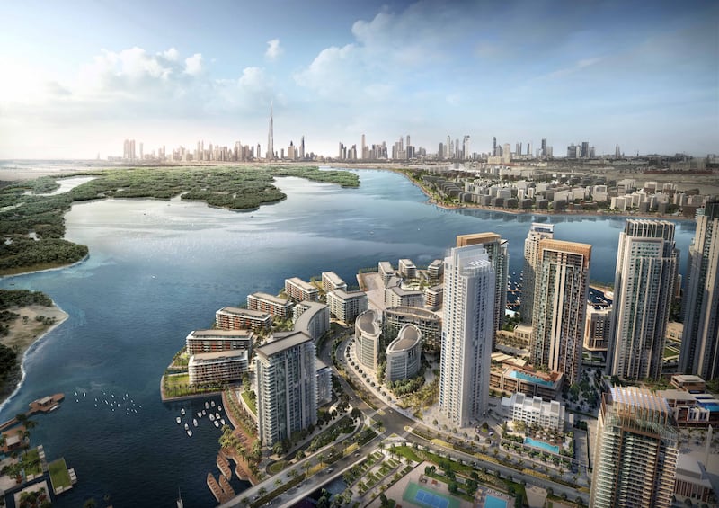 The Dubai Creek Harbour deal makes Dubai Holding the second-largest shareholder of Emaar. Photo: Emaar Properties