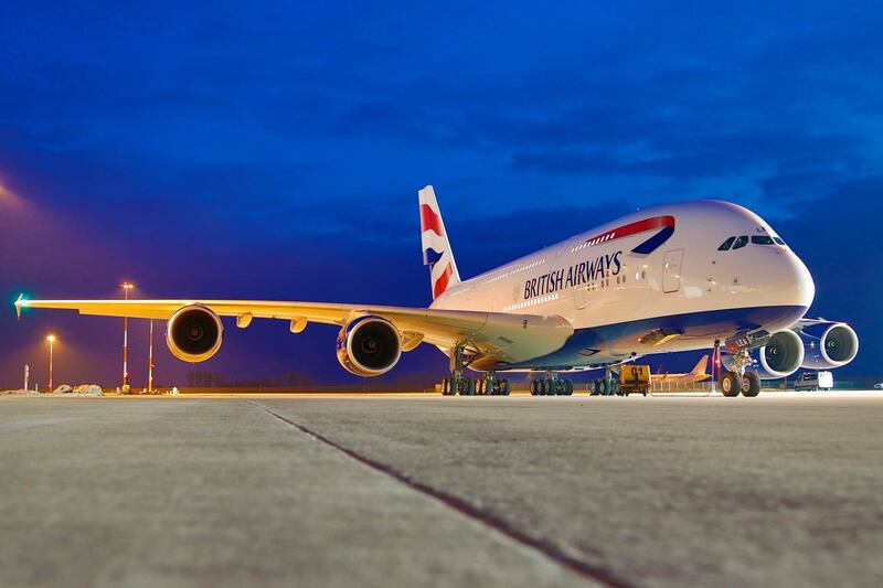 BA, British Airways, Rollout, Roll Out Paint, A380. Courtesy British Airways *** Local Caption ***  bz28de-LIFEexectravel.jpg