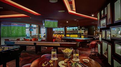 Qube Sports Bar in Dubai  