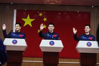 Three Chinese astronauts to blast off to orbiting laboratory