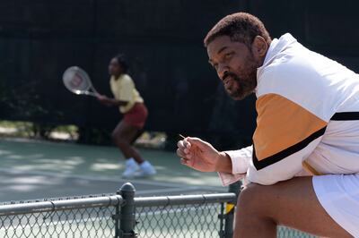 Will Smith in a scene from 'King Richard'. Warner Bros Pictures via AP