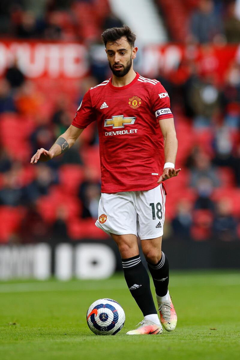 Bruno Fernandes - 7: Collected the club’s Player of the Year award before the game and soon got to work. Beautiful intended flick to Cavani for the goal. Booked soon after for clipping down Cavaleiro, then sent in a rasping shot that was saved by Areola. More shots than anyone else. Makes United better team but needs more quality around him. Getty