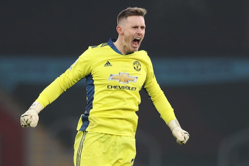 Dean Henderson - (On for De Gea 46') 7: Did well, though he wasn’t required as much as De Gea. reuters