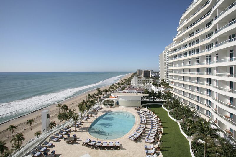 Coastline view at The Ritz-Carlton, Fort Lauderdale. Robin Hill / The Ritz-Carlton, Fort Lauderdale