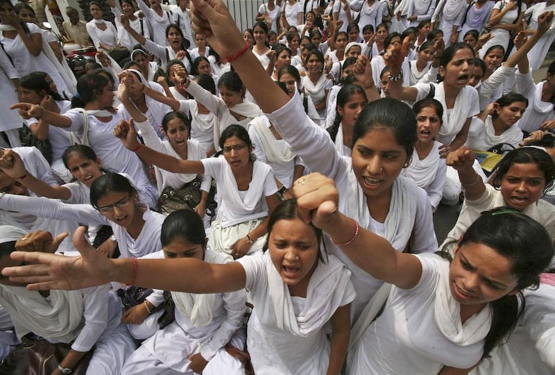 Women around the world continue to struggle to get their rights. Reuters