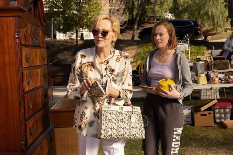 Jean Smart, left, in 'Hacks'. She won the Emmy for Outstanding Actress in a Comedy Series for the show. Photo: HBO