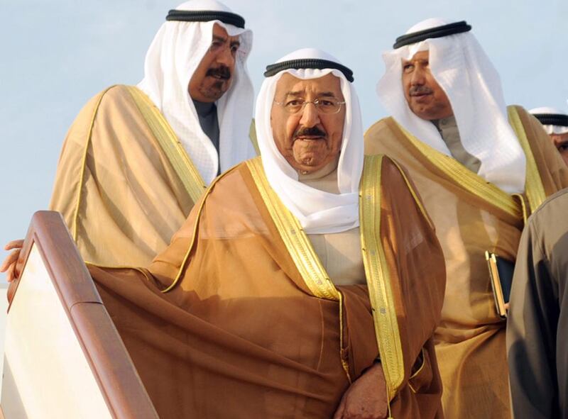 Sabah Al Ahmad Al Jaber Al Sabah, the emir of Kuwait, will be visiting Iran for talks on May 31. Hamid Qasmi / EPA