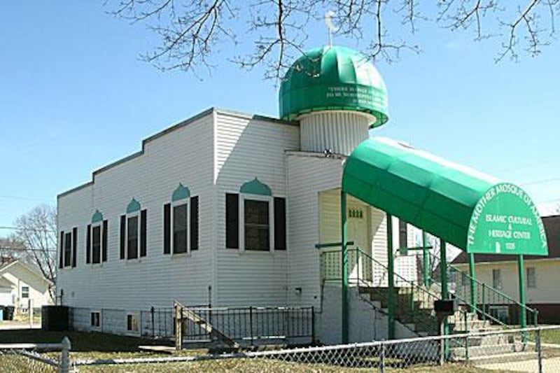 The Mother Mosque of America in Cedar Rapids, Iowa is on the US National Register of Historic Places.