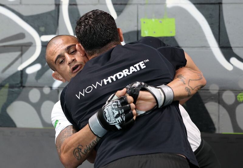 Bruno tests his skills against MMA fighter Mounir Lazzez