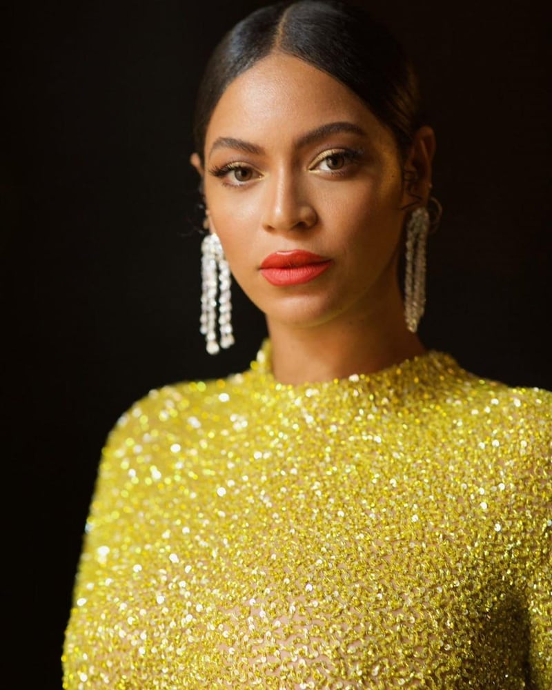Beyonce has been honoured with a Dubai Star. Instagram