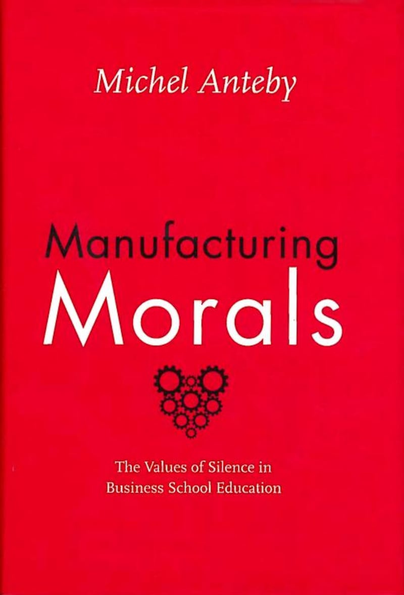 Manufacturing Morals by professor Michel Anteby
