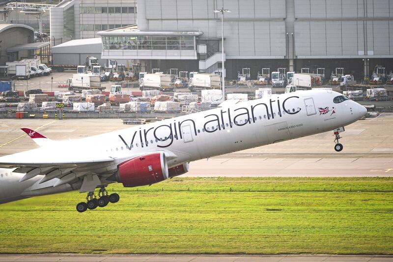 Virgin Atlantic is inured from the worst of the pound's woes due to purchasing planes and fuel in dollars. PA