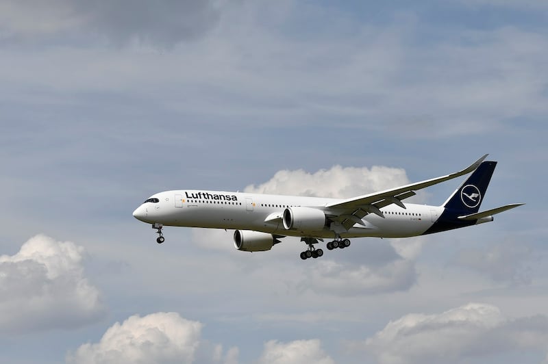 Lufthansa will fly three times per week from Frankfurt to Dubai in June. Courtesy Lufthansa